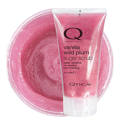Qtica Vanilla Wild Plum Sugar Scrub 200gr-1280gr